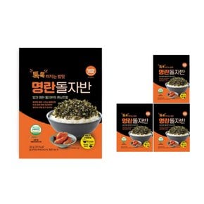 김자반 명란 돌자반 돌김자반 50g, 4개