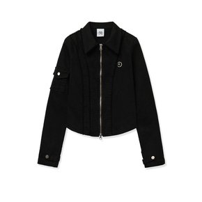 cut line jacket (black)