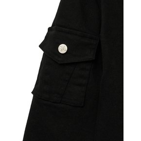 cut line jacket (black)