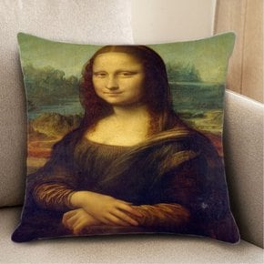 르네상스 예술작품 등받이 의자 쇼파 쿠션커버 40x40 레오나르도 다빈치 19Picture
