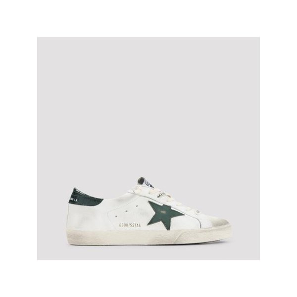 26SS 골든구스 슈퍼스타 스니커즈 GMF00101 F008113 10502 WHITE GREEN DOM