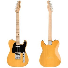 Squier by Fender Affinity Telecaster, Maple Fingerboard, Black Pickguard, Butterscotch