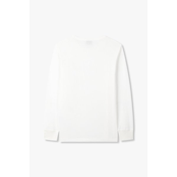 [PS PAUL SMITH] 지브라 패치 롱 슬리브 티셔츠 5755127019000