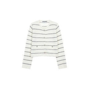 [시흥점] [지컷] 라운드 스트라이프 가디건 (7224250601)