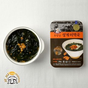 [성산포어멍] 부향순 제주 성게미역국 x 2 (200g(3~4인분)/pack, 냉동)..[29232423]