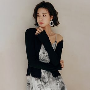 LS_Black lace sunscreen cardigan