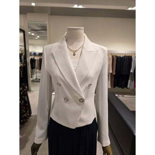 [파주점] 더블 버튼 크롭 자켓 JS6B0JK362