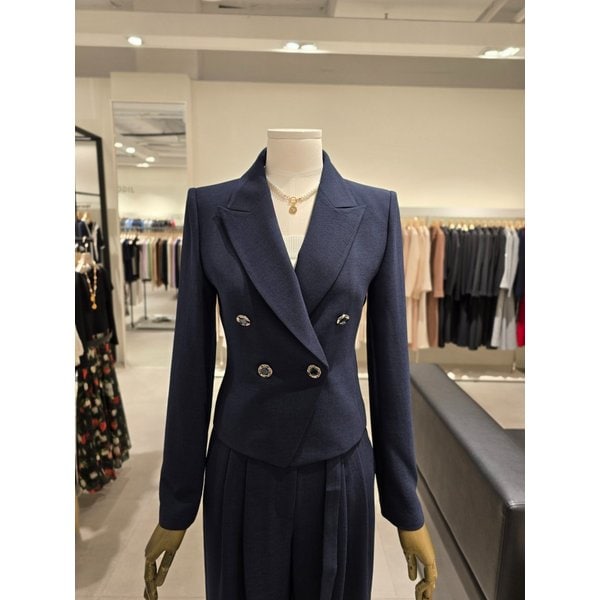 [파주점] 더블 버튼 크롭 자켓 JS6B0JK362