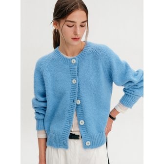 룩캐스트 에밀리 울 라운드 니트 가디건 / EMILY WOOL ROUND KNIT CARDIGAN_2colors