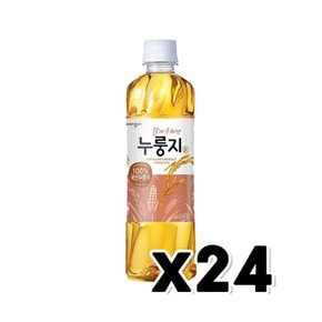 웅진 맑게우려낸누룽지 차 페트음료 500ml x 24개