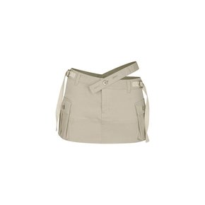 NIX MINI SKIRT beige