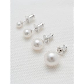 (SWAROVSKI PEARL)_PEARL POST EARRING EC1062