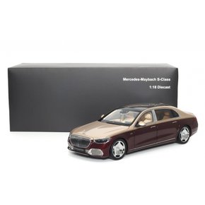 [Almost Real] 118 Mercedes-Maybach S-Class - 2021 - Kalahari GoldRubellite Red 820122