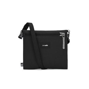 팩세이프 GO Crossbody Pouch Jet Black 크로스바디 파우치 도난방지 크로...