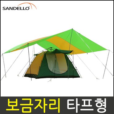 산들로 보금자리 신형 자동텐트 타프형 성인6인수용