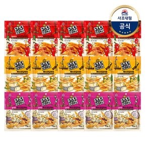 [사조대림] 365.24 빠삭 한입먹태 25g X15개 /매콤한맛/콘버터맛/갈릭맛