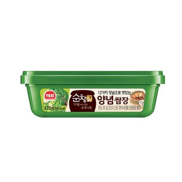 사조 [푸른들마켓][해표] 순창궁12가지양념쌈장170g