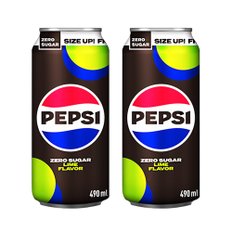  펩시콜라 제로 라임 490ml x 8캔/16캔/24캔 점보사이즈