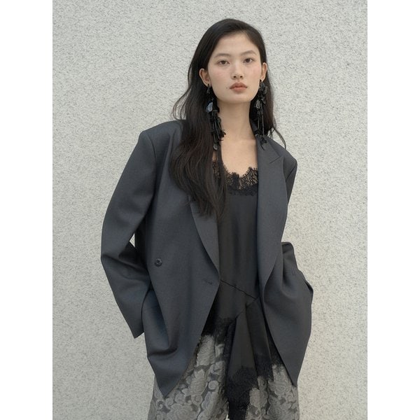 Raffiel Pig Jacket - [Charcoal]