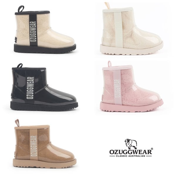 [부산점] 키즈 클래식 클리어 부츠 방수겨울부츠 5종 OZKCE4TCLB11