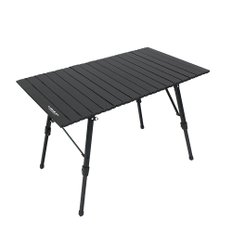알래스카블랙 롤 테이블 접이식 캠핑 테이블 알루미늄 1000