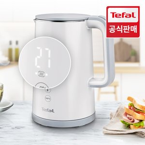 테팔 [공식] 테팔 전기 커피 포트 센스 화이트 KO6931