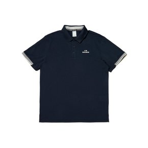 ESSENTIAL (에센셜) 벤트 남성 반팔폴로 티셔츠 DMM24210 N4(남색)
