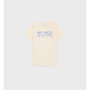 공식온라인 Be Nice T Shirt 키즈 반팔티 SRB2TS001IV