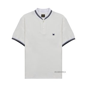 SS25 남성 숄 폴로 티셔츠 QV354A OFF WHITE _SSG