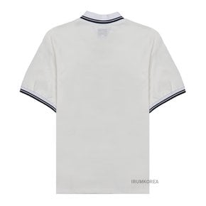 SS25 남성 숄 폴로 티셔츠 QV354A OFF WHITE _SSG