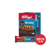 켈로그 에너지바 다크초코씨솔트 30g X 12개입 9박스