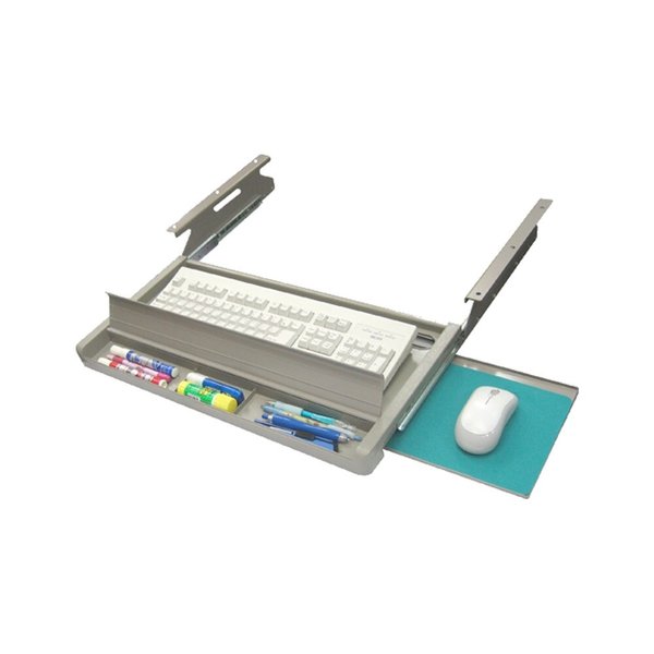 책상부착 인출식 키보드 마우스 받침대 P0000RZD (착불)