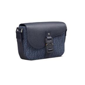 25 SS 디올 남성 미니 Saddle 스트랩 백 53e navy multi DIO4PCR3NAVZZZZZ00 TP826717489