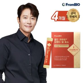 [정가 128,000원] 프롬바이오 골드 카무트 브랜드 밀 효소 30포x4박스...