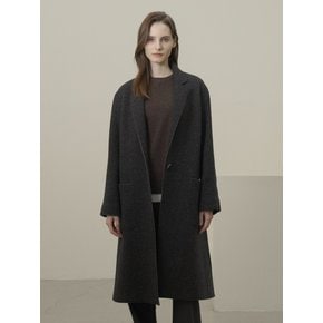 Knitted Wool Single Coat _Grey