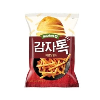 텐바이텐 마켓오 스낵 감자톡 매콤달콤 80g X12개(1박스)