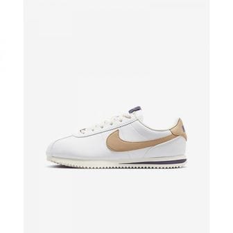 나이키 매장정품 나이키 NIKE 코르테즈 주니어 신발 - 화이트다크 레이즌페일 아이보리헴프 DM0950-11