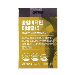 종합비타민 미네랄15 600mg x 90정 / 써클