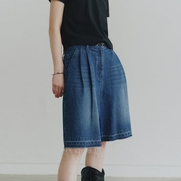 노이어 포우먼 버뮤다 하프 데님 팬츠 NW23SDN09 (2color)