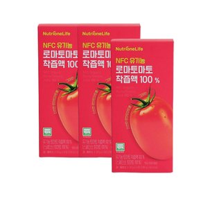 NFC 유기농 로마토마토 착즙액 100% 14포 3박스