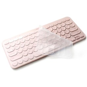 K-380 키스킨 키보드 방수 보호 커버 컴퓨터 가정 PC 키보드 캡 케이스 먼지 오염물 방지 투명 숫자 타자판