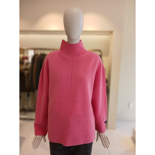 [여주점] 씨씨콜렉트 하이넥케이블짜임니트 E254ksk126