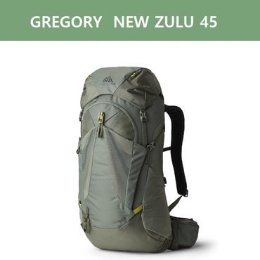 그레고리 배낭 NEW ZULU 45 SM/MD,MD/LG FORAGE GREEN 44J24040