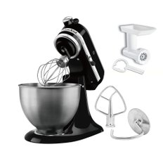 [일본 국내 정규 수입품] KitchenAid 스탠드 키사 FGA 첨부 특별 킷 KSM95FGOB 블랙