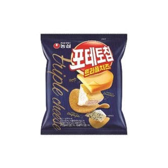  농심 포테토칩 트리플 치즈 105g x12개