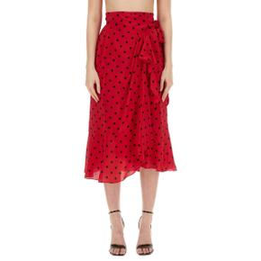 Womens Skirt 01150455_1116 RED