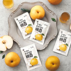 딱좋아 국내산 순수100 배즙 90ml 1박스 (총 30포)