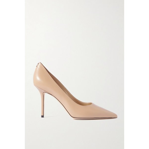 러브 85 가죽 베이지 펌프스 46376663162936487