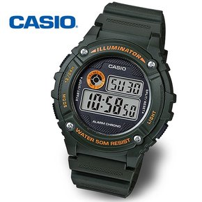 [정품] CASIO 카시오 전자 학생시계 군인시계 W-216H-3BVDF