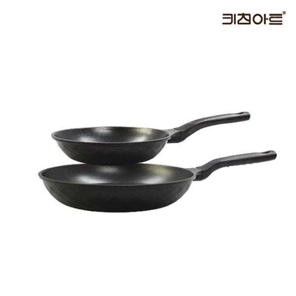꼬뜨 실버 IH 인덕션가능 논스틱코팅 후라이팬세트 2종G(후20+후28)